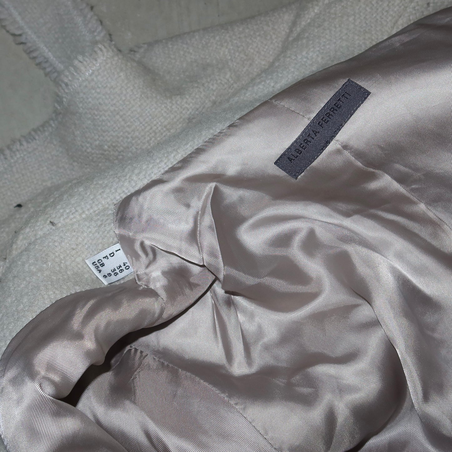 Alberta Ferretti Wrap Coat