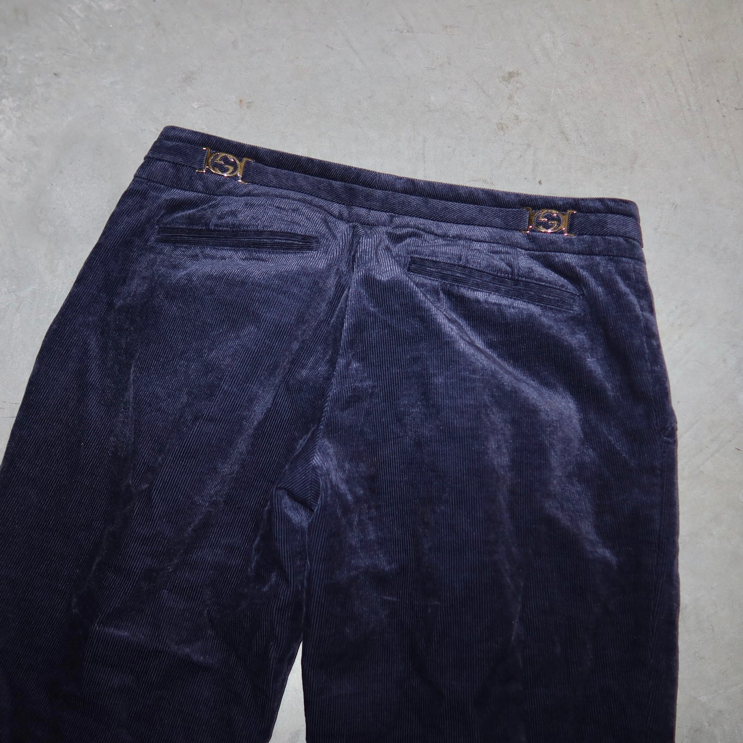 Gucci 2006 Blue Corduroy Pants