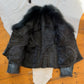 Vintage Fur Lined Coat