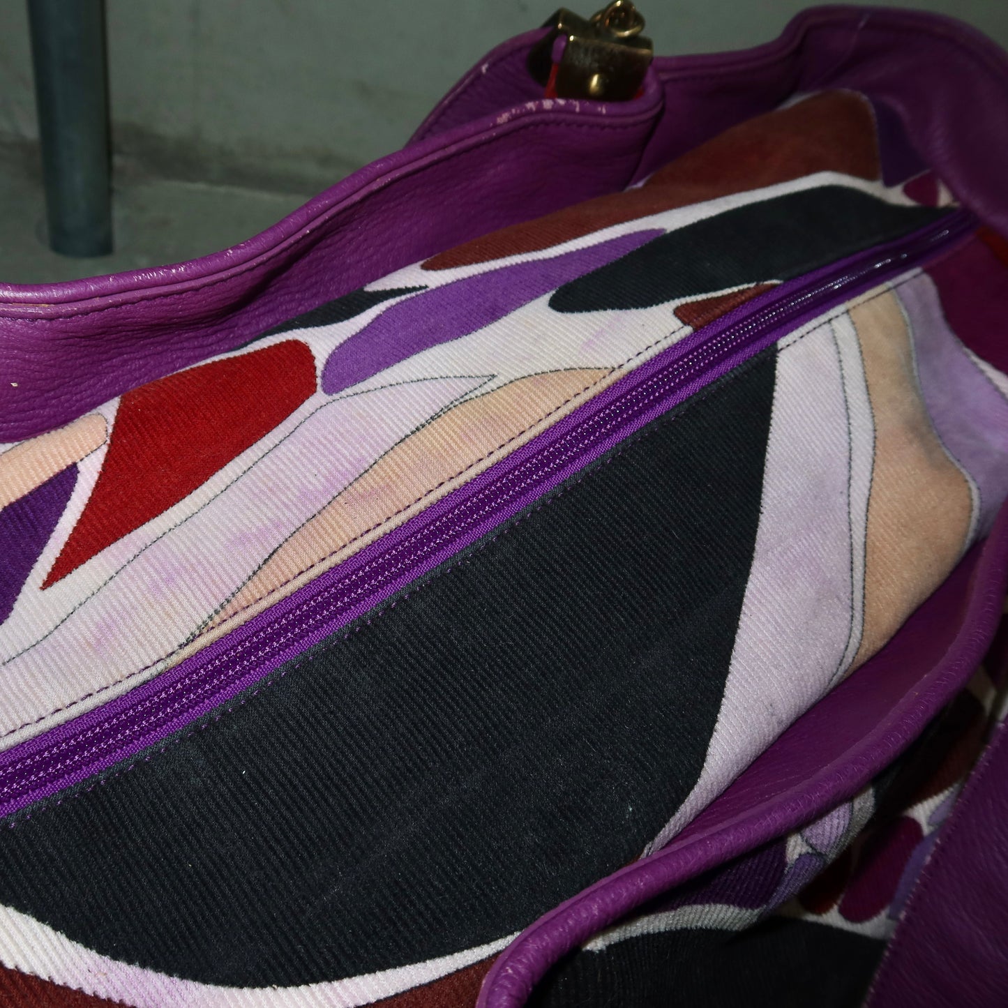 Emilio Pucci AW2005 Large Corduroy Tote