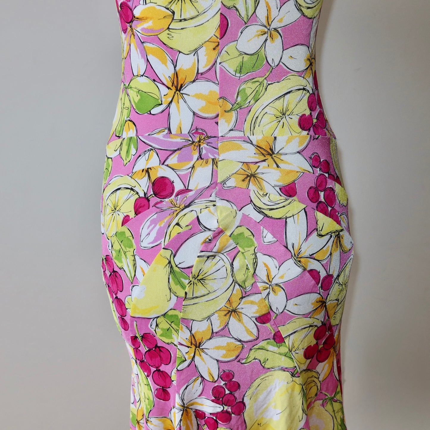 Blumarine Lemon Print Dress