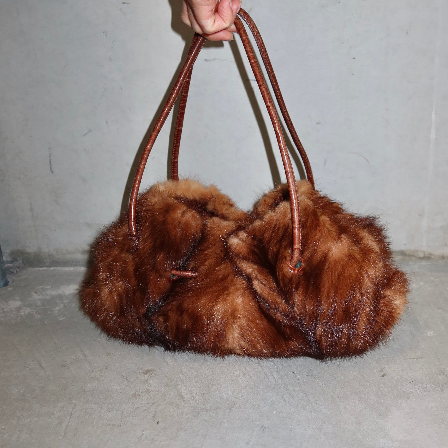 Paolo Masi Mink Fur Bag
