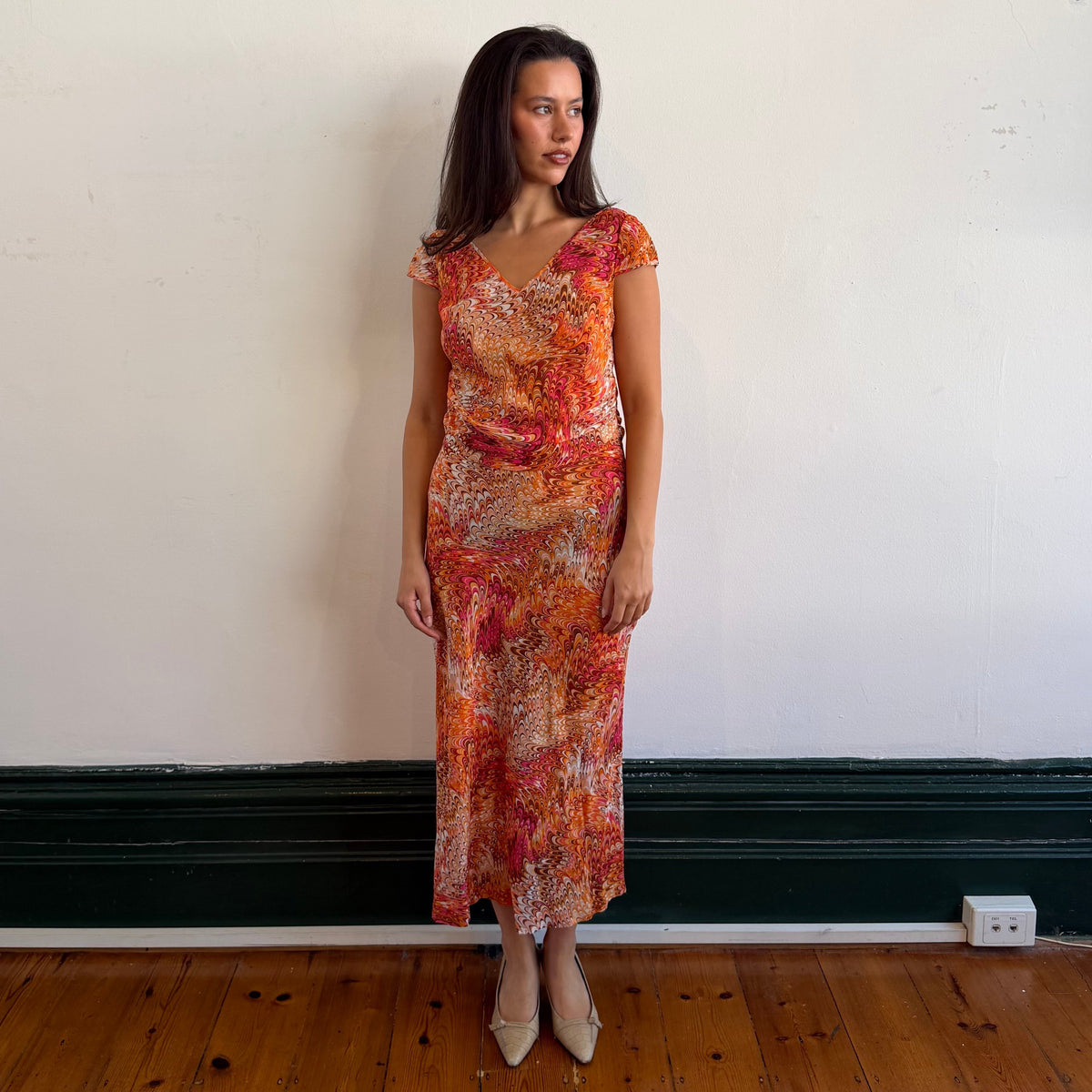 Celine SS2003 Silk Dress