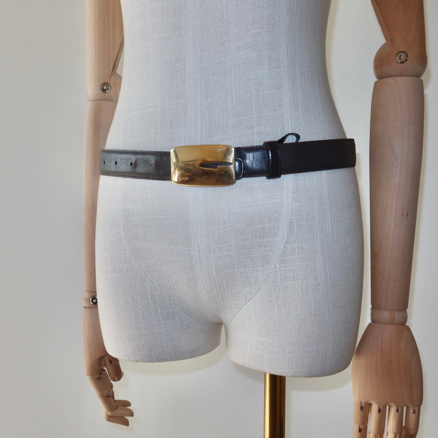 Gucci AW1996 Brown Leather Belt