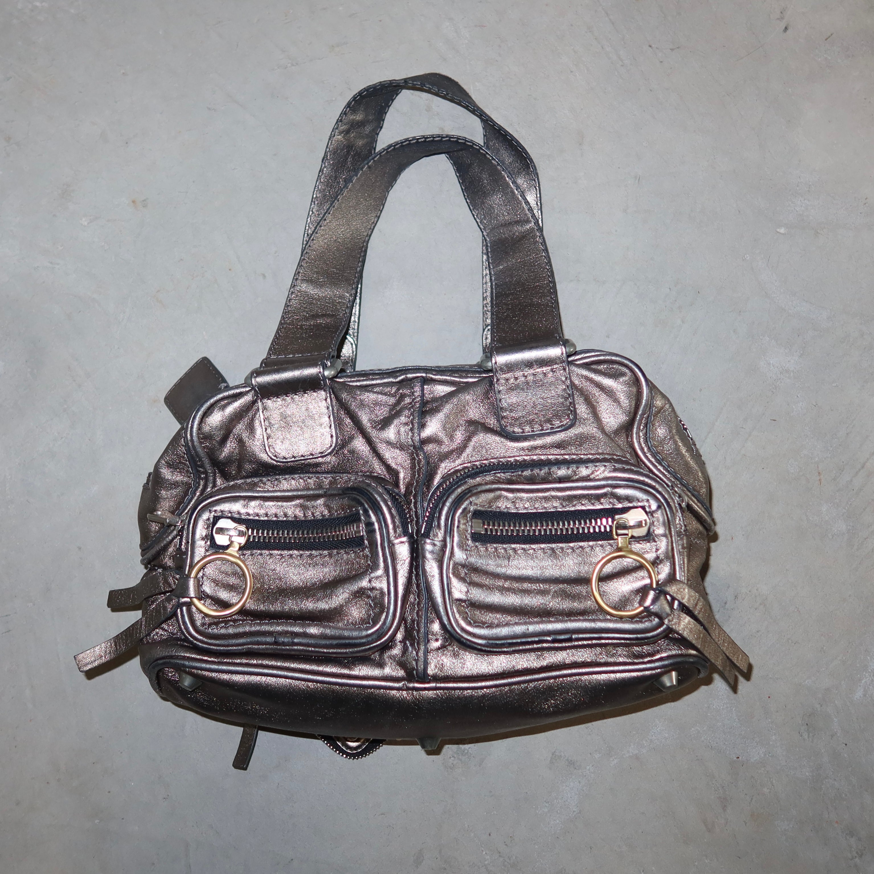 Chloé Metallic Betty Bag with Mini Pouch – Guzzi Archive