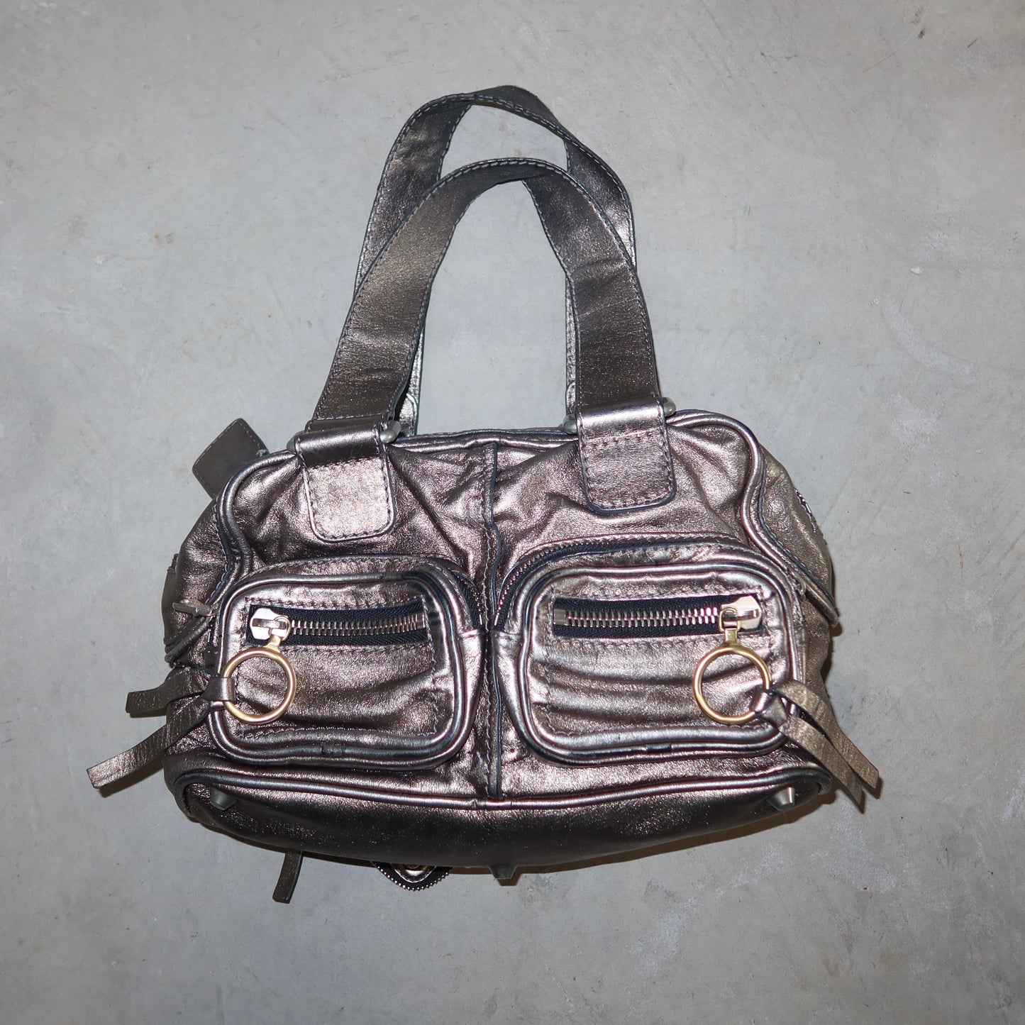 Chloé Metallic Betty Bag with Mini Pouch