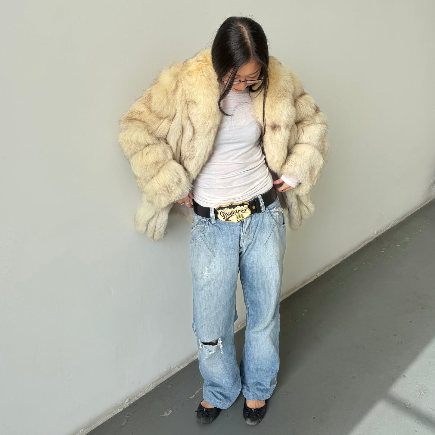 Vintage Fox Fur Coat