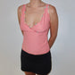 Fendi Pink Summer Tank Top