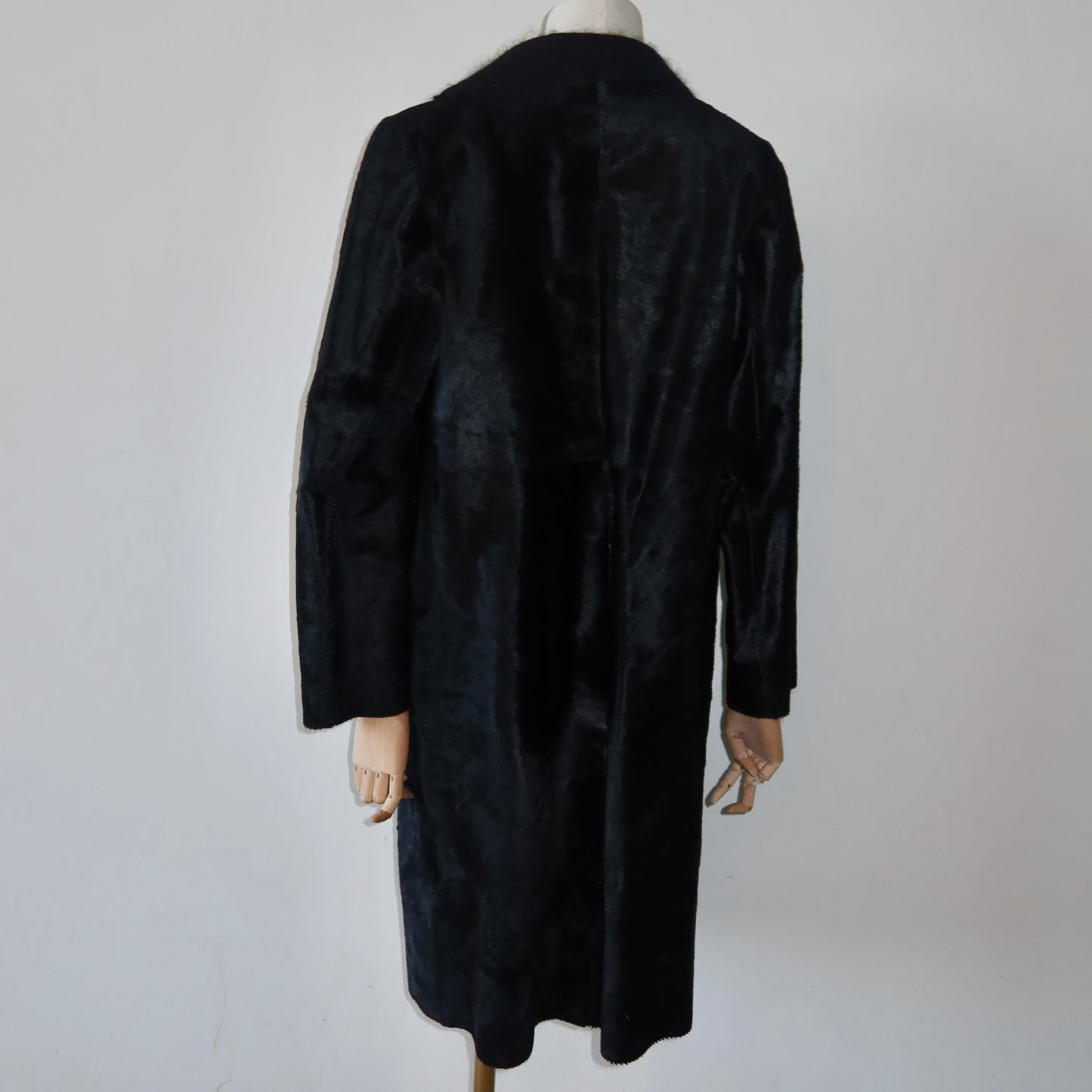 Marni Black Cowhide Coat