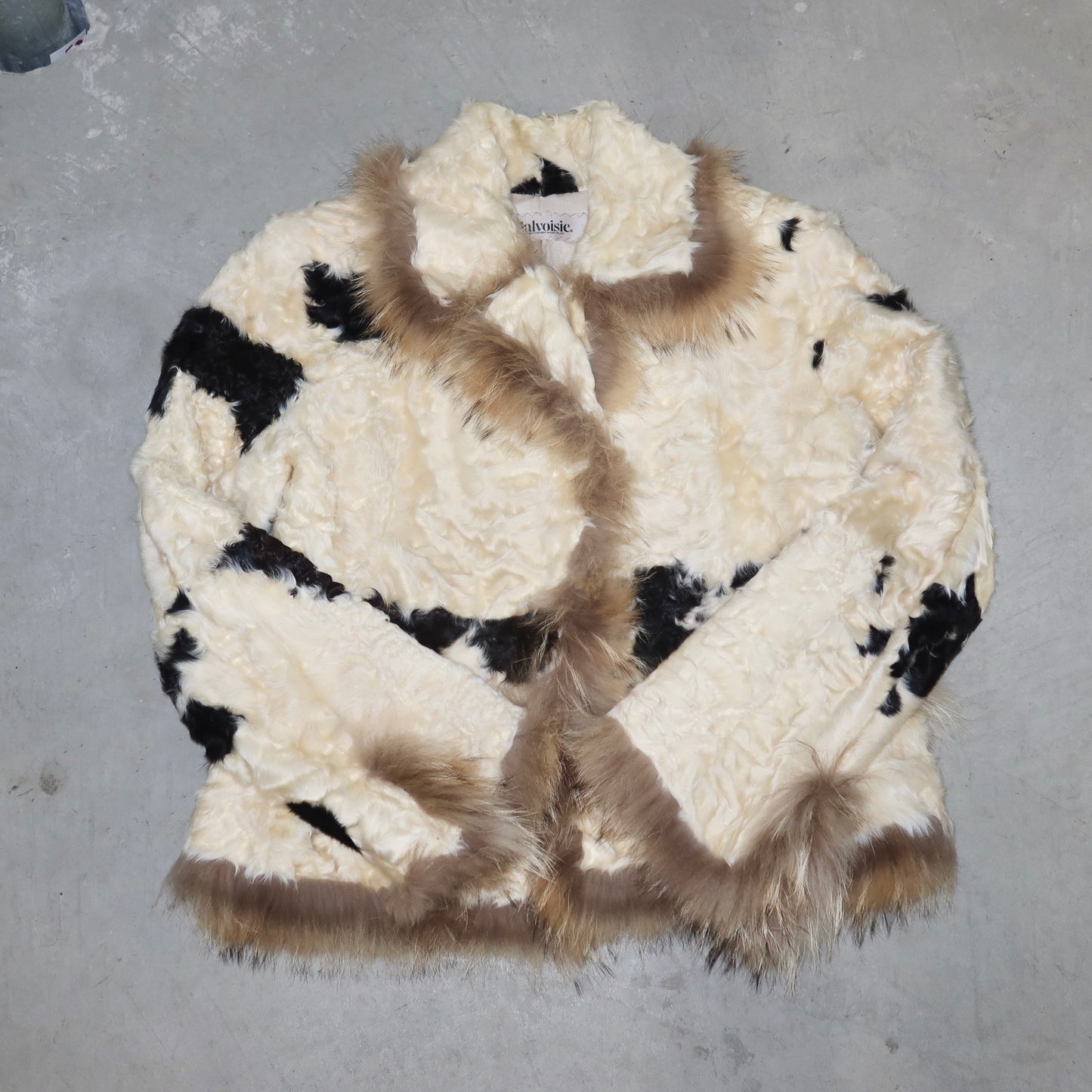Vintage Mixed Fur Coat