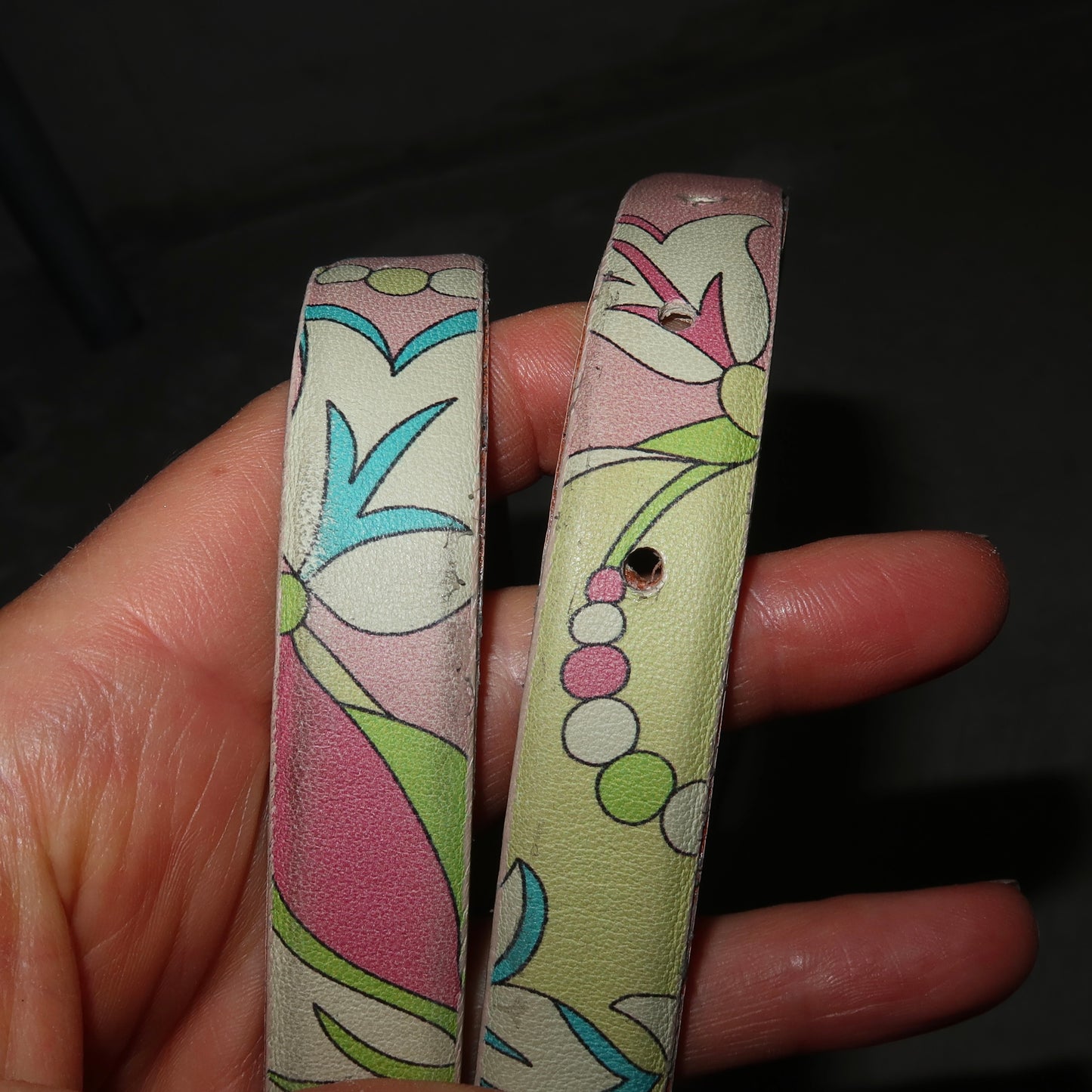 Emilio Pucci Leather Belt