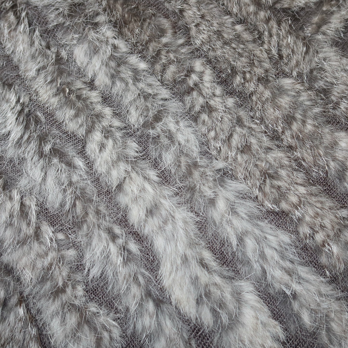 Vintage Rabbit Fur Poncho