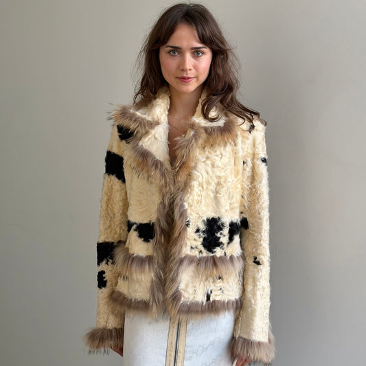 Vintage Mixed Fur Coat