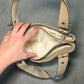 John Galliano Cowhide Buckles Shoulder Bag