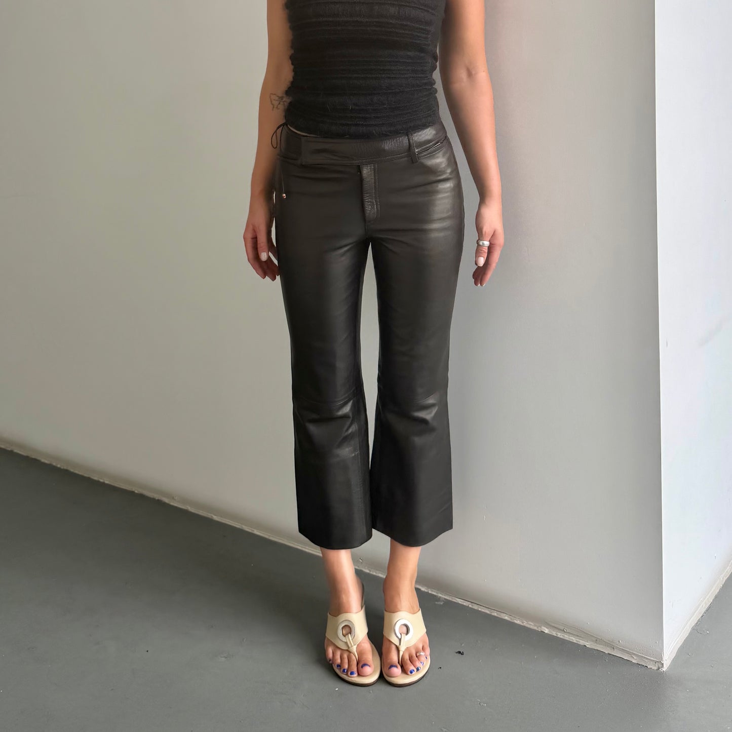 Gucci Leather Pants