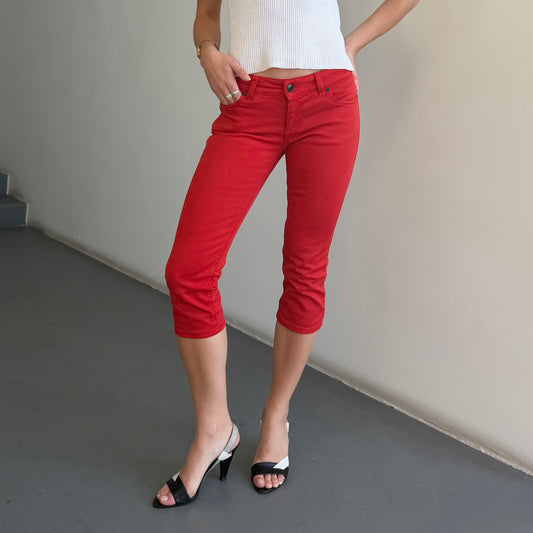 Gucci 2007 Red Capris