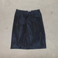 Miu Miu Navy Bow Skirt