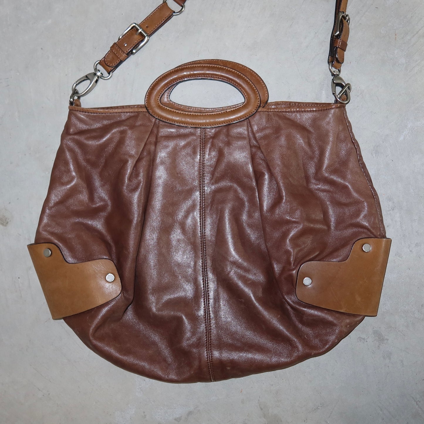 Marni SS2007 Brown Leather Multiway Bag