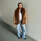 Vintage Mixed Real Fur Bomber