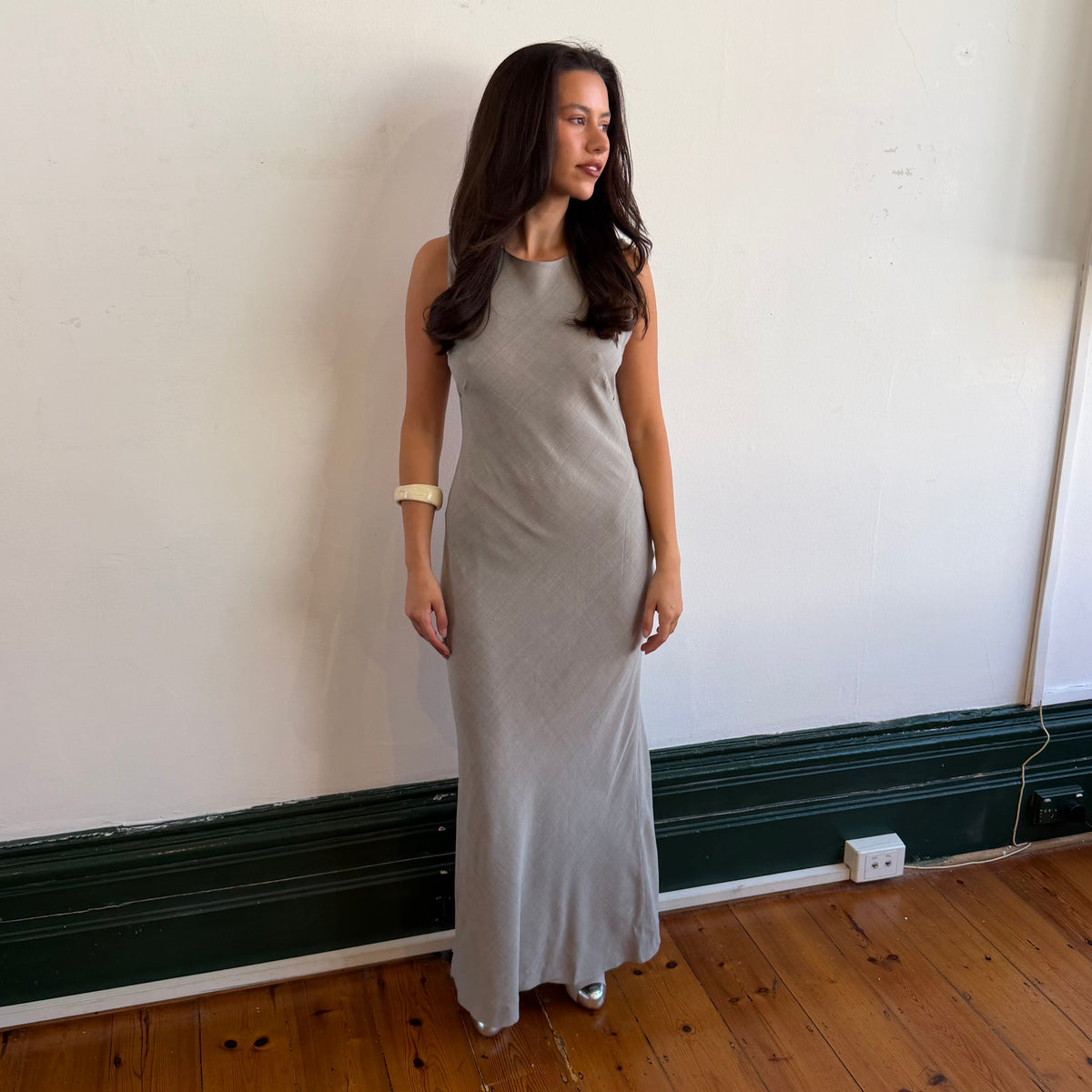 Alberta Ferretti Wool Dress