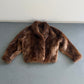 Vintage Men’s Beaver Fur Bomber