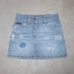 Dolce & Gabbana SS2003 Rhinestone Denim Mini