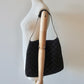 Gucci Suede Horsebit Handle Monogram Bag