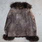 Vintage Leather and Fur Jacket