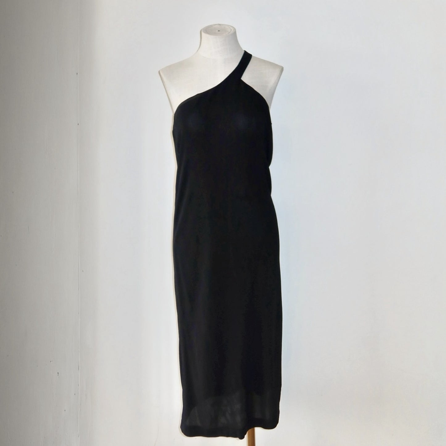 Chloé 2001 Slinky One Shoulder Dress
