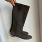 Miu Miu Grey Suede Boots (38)