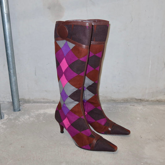 Emilio Pucci Felt Boots (38)