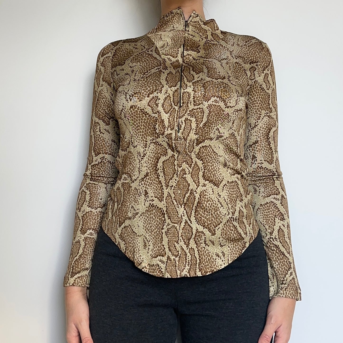 Chloé SS2018 Snake Print Top (BNWT)