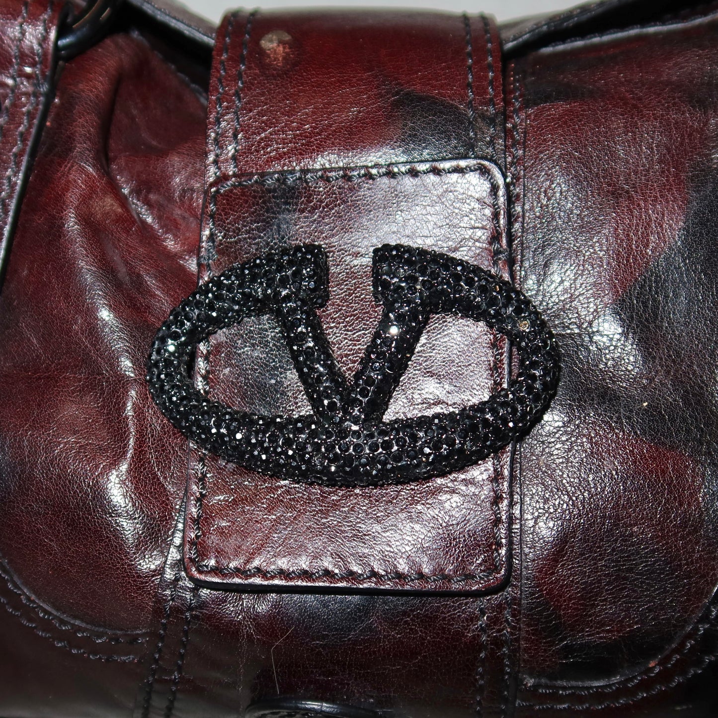Valentino Brown Leather Tote