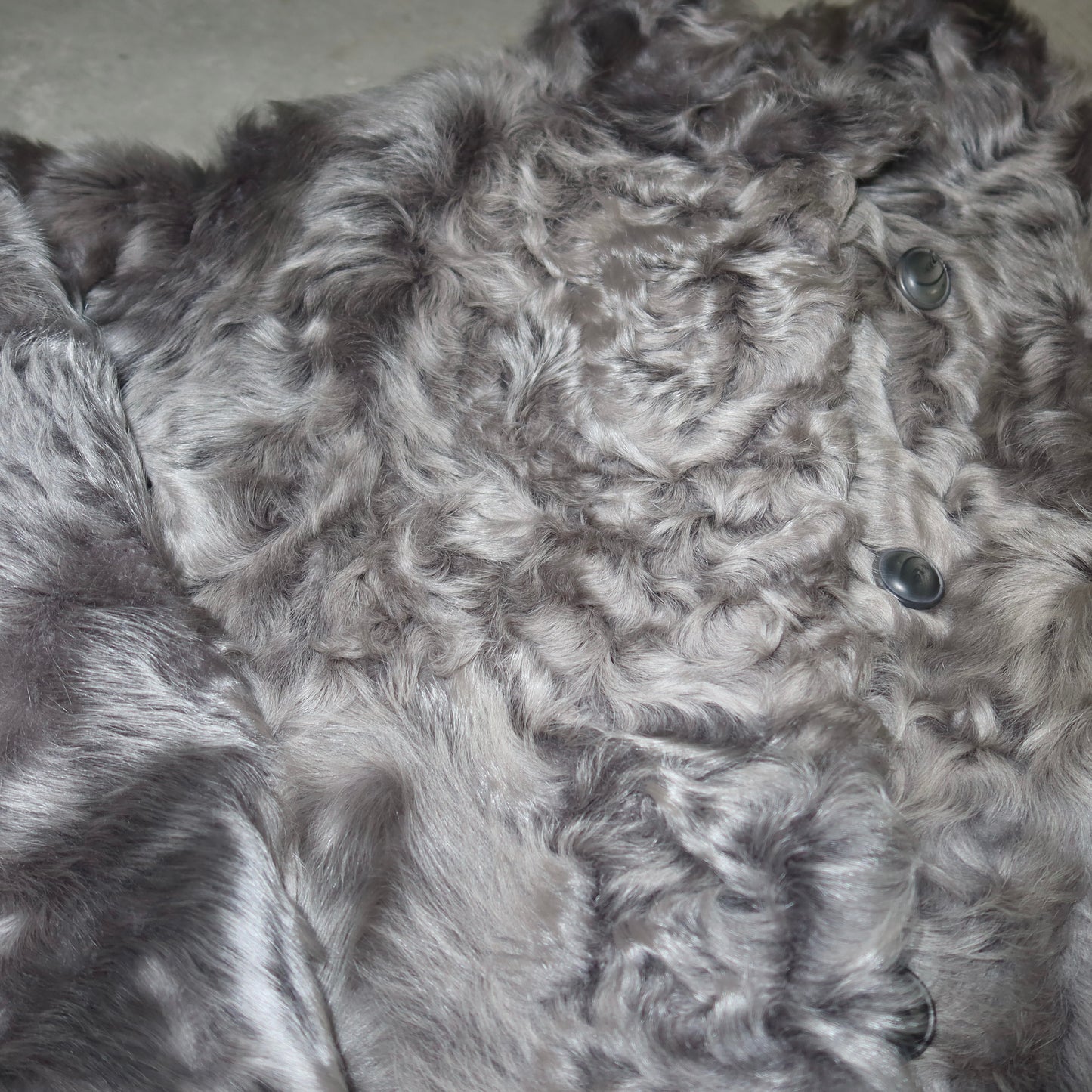 Vintage Lamb Fur Coat