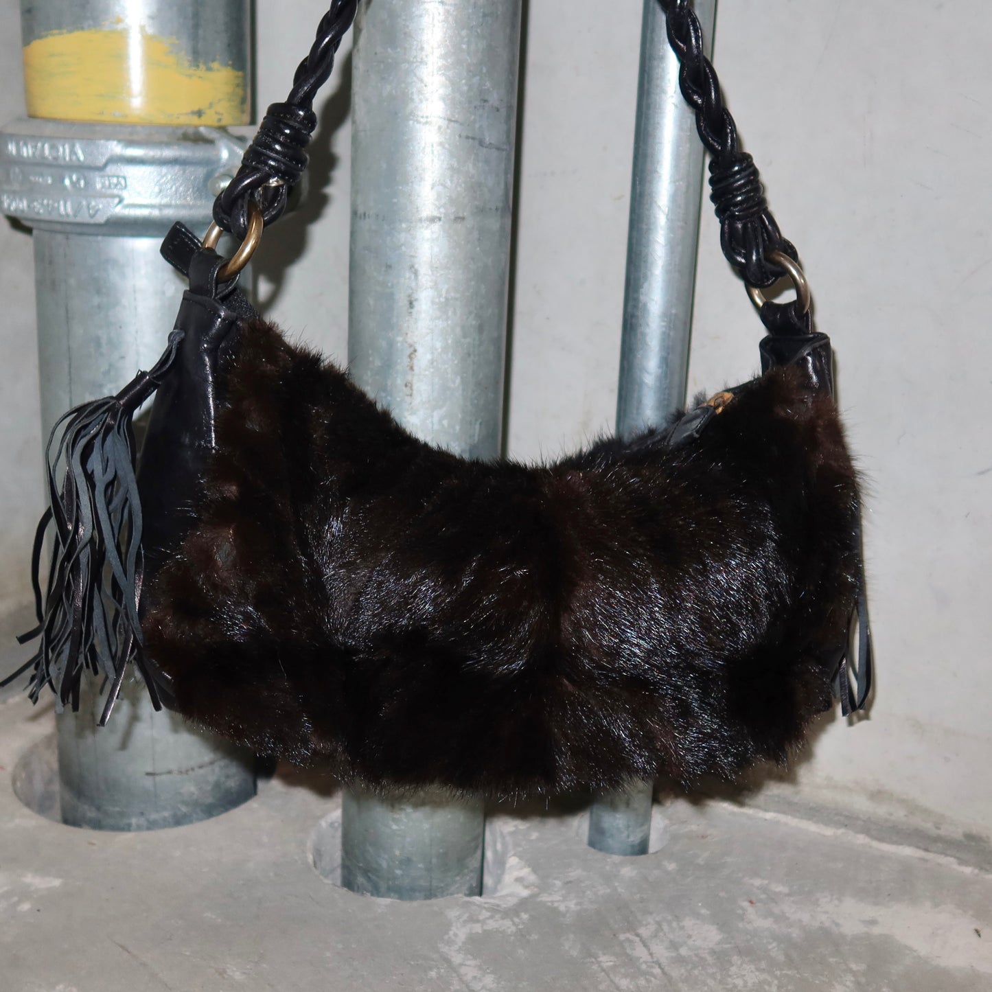 Paolo Masi Mink Fur Bag
