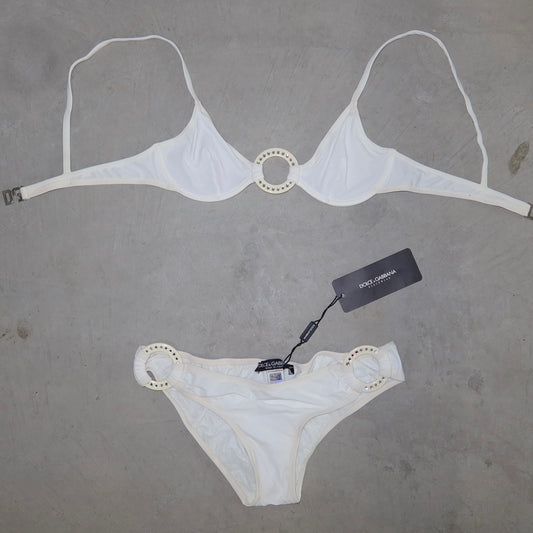 Dolce & Gabbana White Bikini (BNWT)