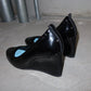 Lanvin Patent Wedges (39.5)