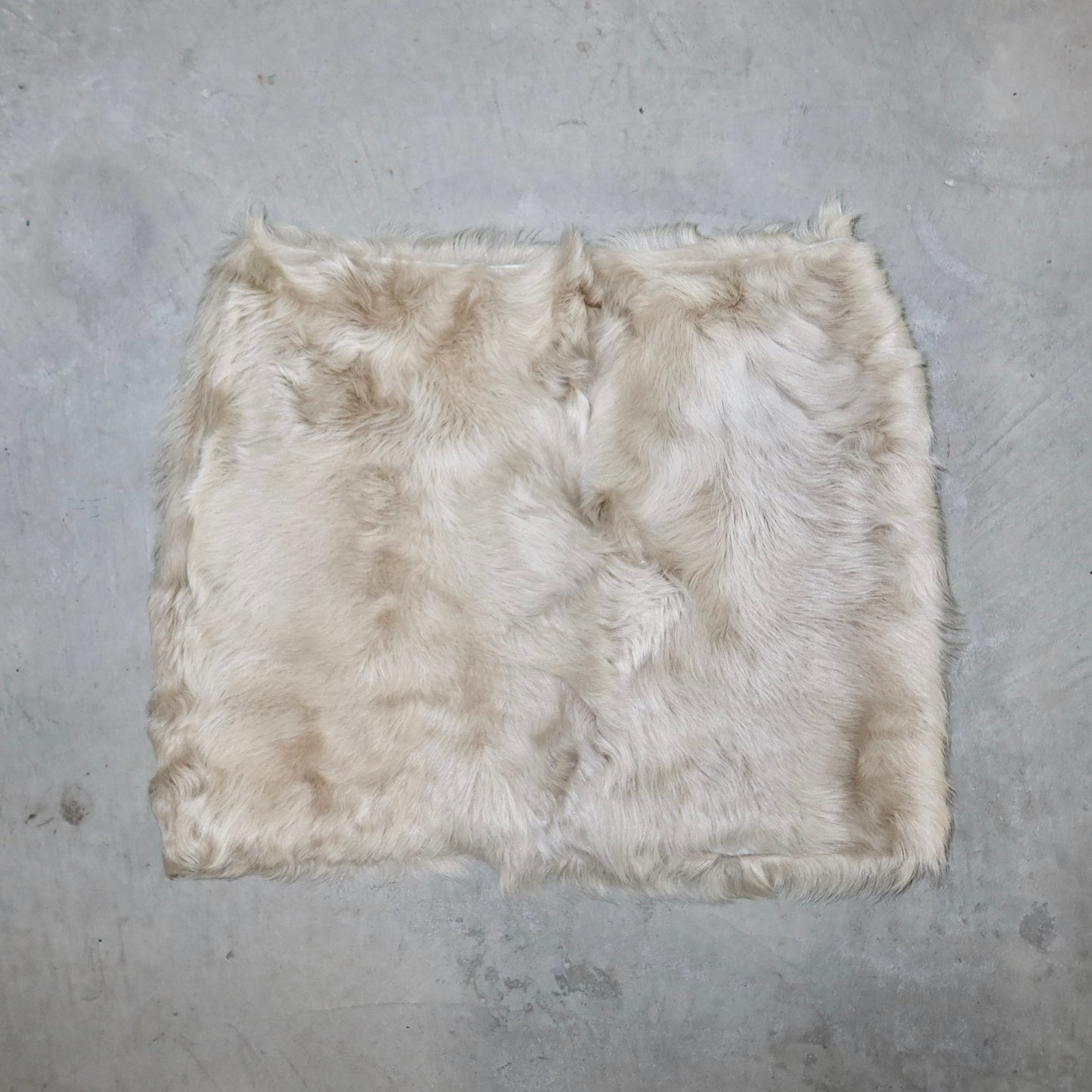 Vintage Shearling Mini Skirt
