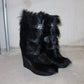 Celine Fur Boots (37.5)