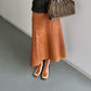 DKNY Leather Skirt