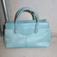 Tod’s Blue Cowhide Bag
