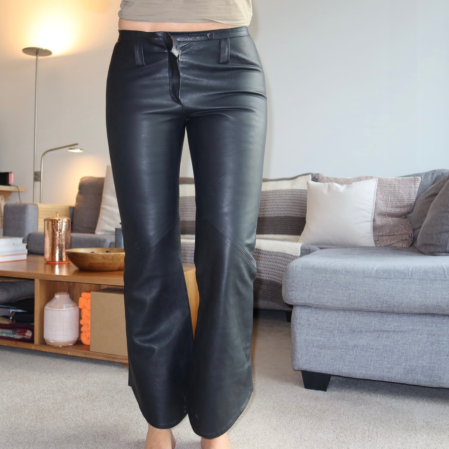 Chloé AW2002 Leather Pants