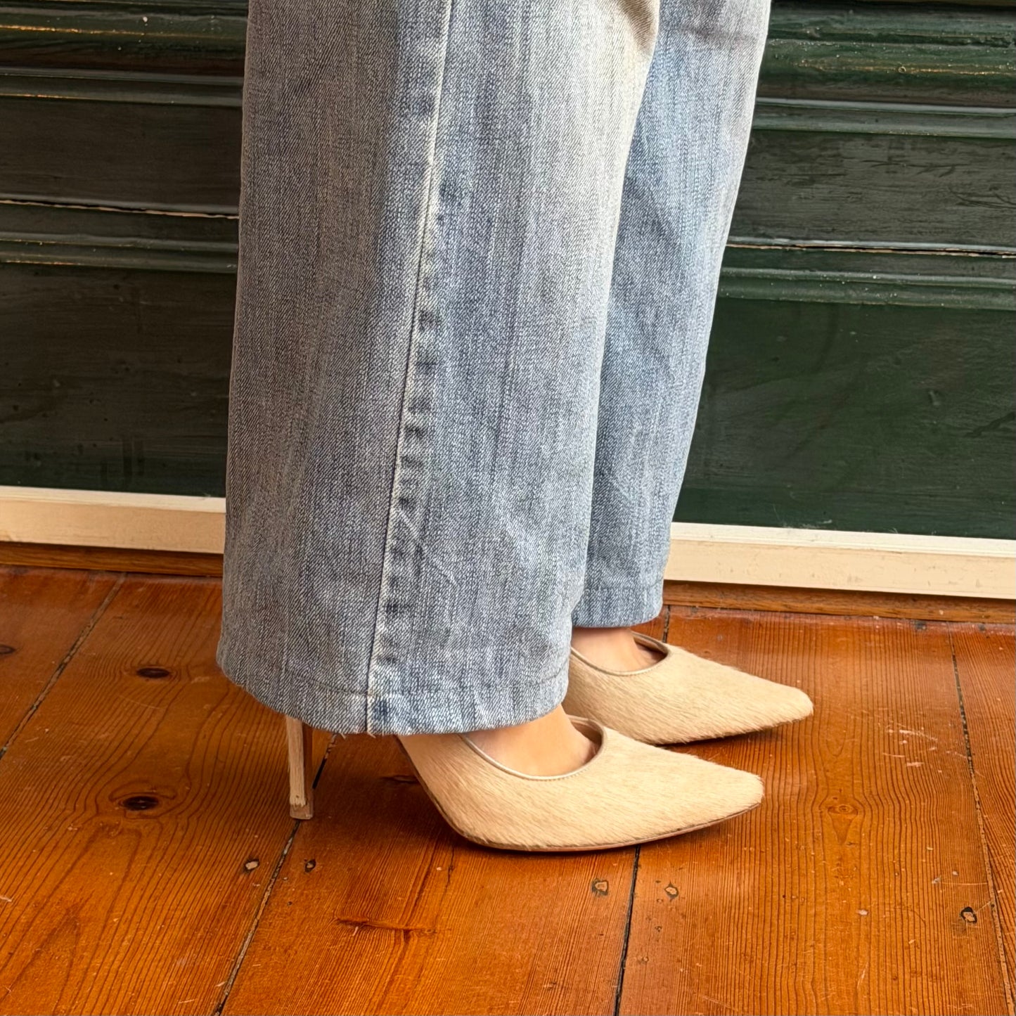 MaxMara Cowhide Heels (38)