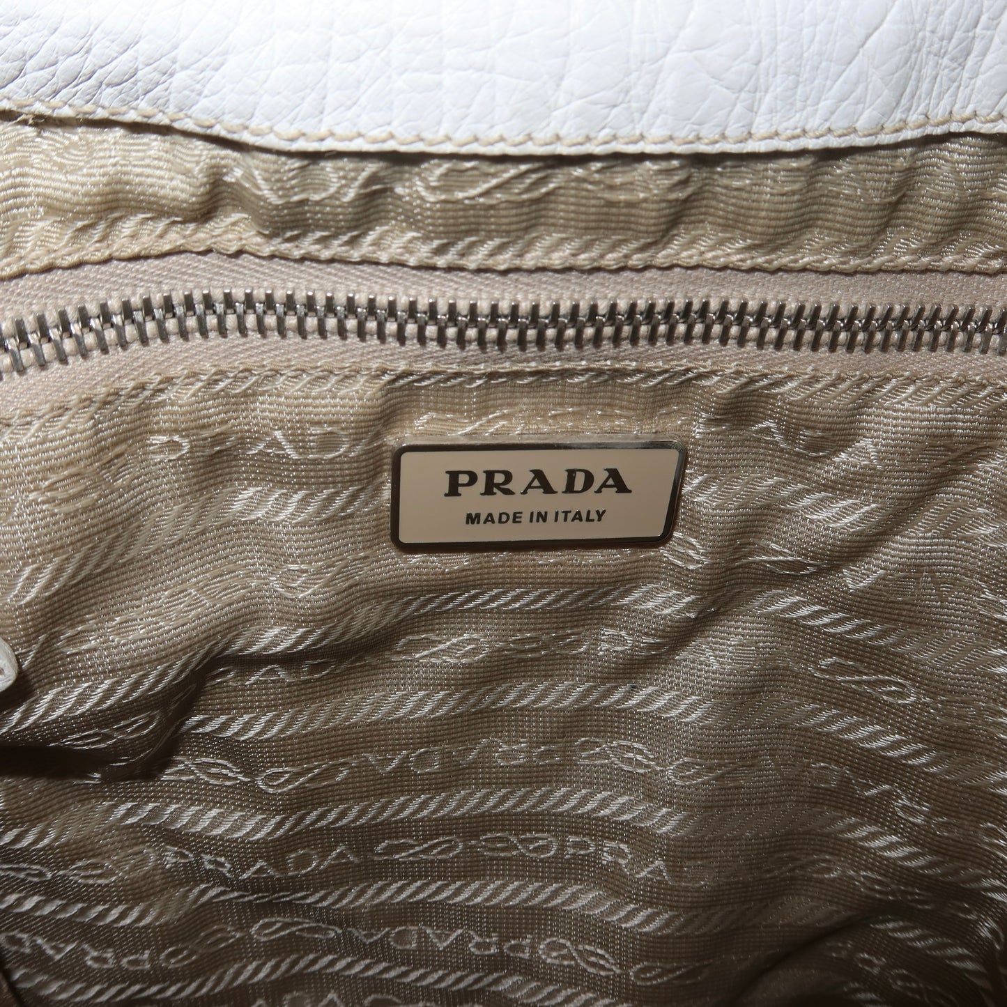 Prada SS2003 Ostrich Ring Handle Bag
