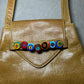 Missoni Leather Beaded Logo Bag