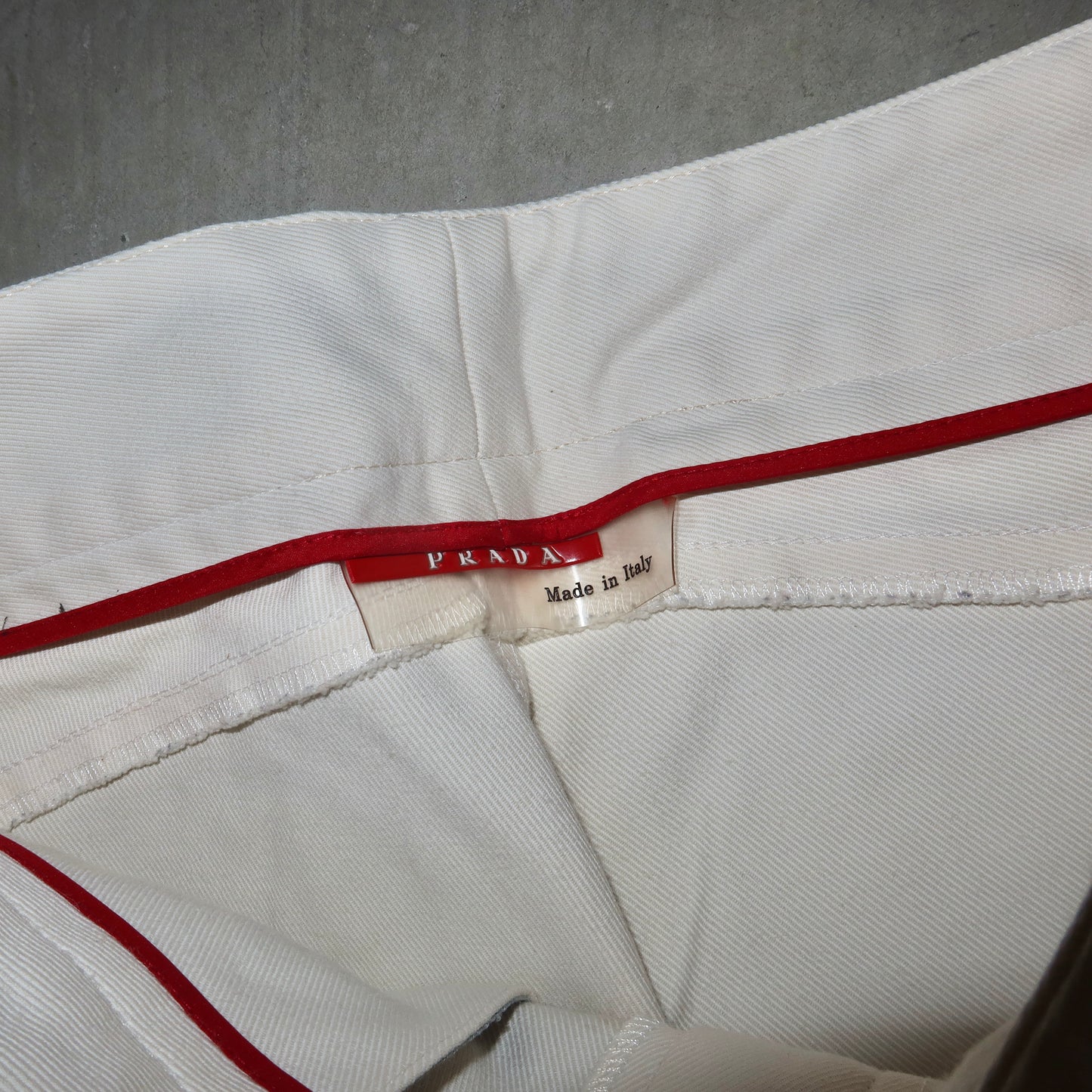 Prada Sport White Pants