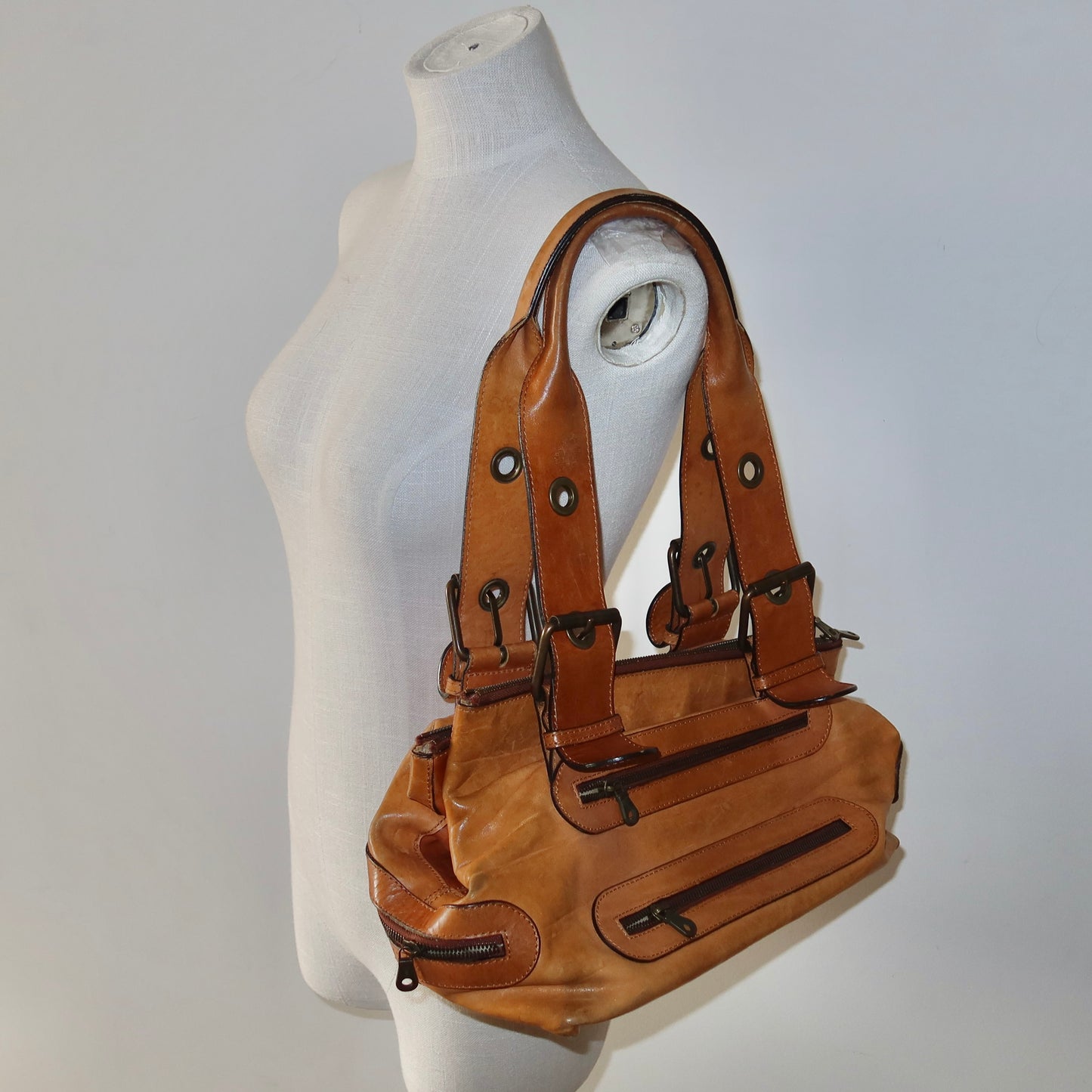 Chloé AW2003 Large Leather Camera Bag