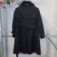 Michael Klein Fur Trim Trench