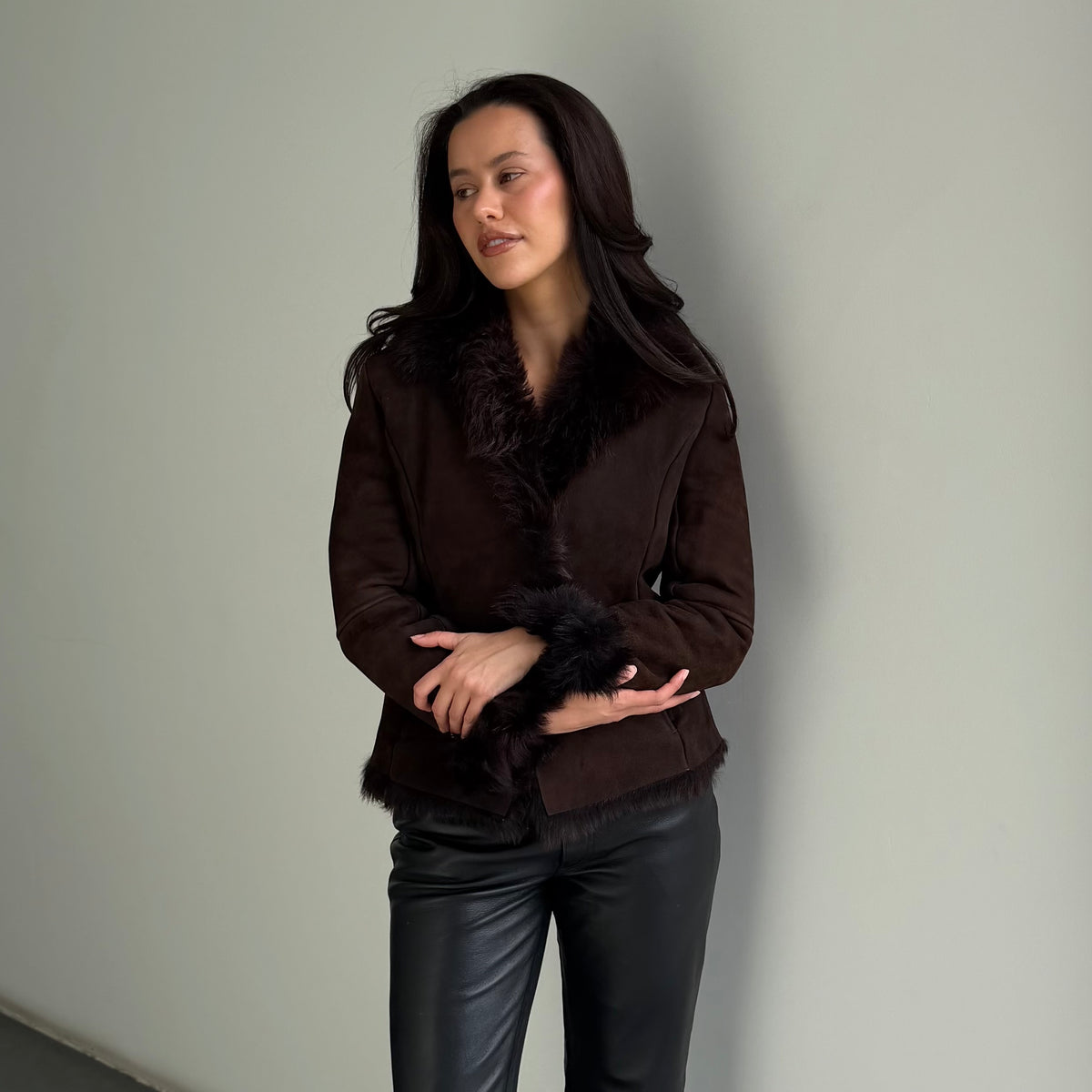 Vintage Shearling Coat