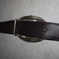 YSL AW2003 Brown Leather Belt (Unisex)